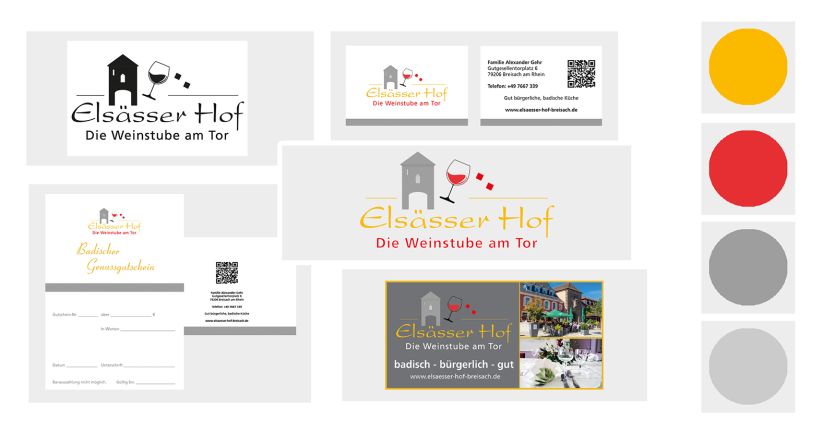 Moodboard Design Elsässer Hof
